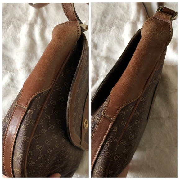 Gucci Vintage Micro GG Monogram Crossbody Bag - Picture 8 of 16